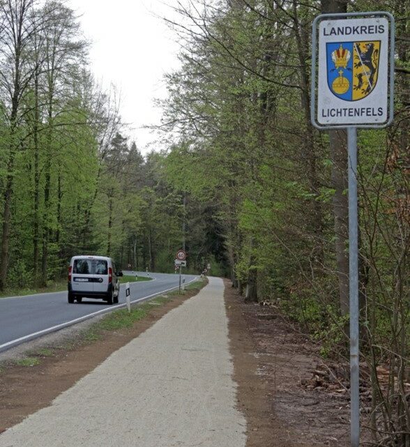 Rad- und Fußweg von Neuensorg zum Abzweig nach Seehof fertig gestellt